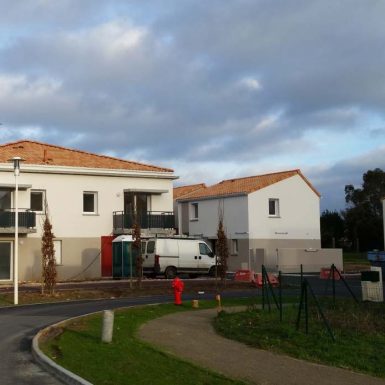 Immeubles en construction à la Mercellerir, Saint Brévin les Pins