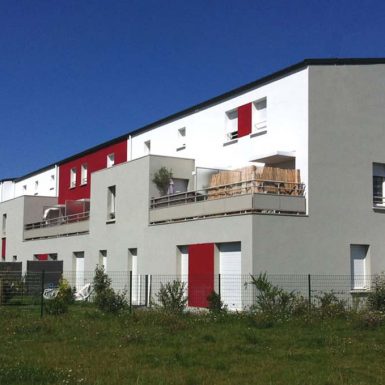 Logements ZAC de l'Ormois - façade sud